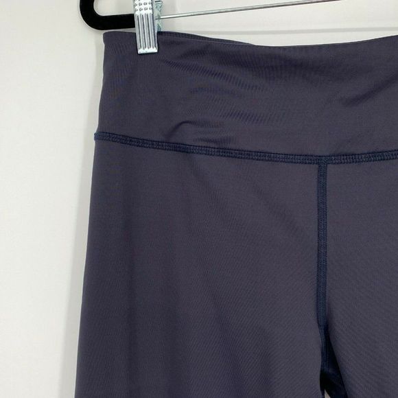 Varley Sycamore Mesh-Panel Compressive Stretch Athletic Tights Blue Women Large - Picture 4 of 12